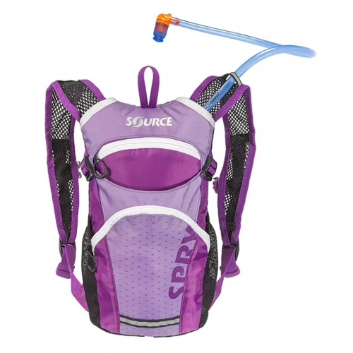Рюкзак Source Spry 1.5L с питьевой системой детский фиолетовый 1.5Л