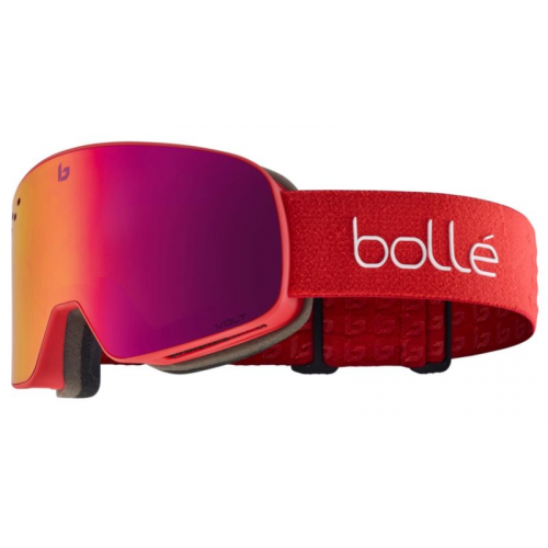 Горнолыжная маска Bolle Nevada красный