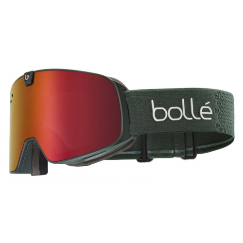 Горнолыжная маска Bolle Nevada Neo темно-зеленый