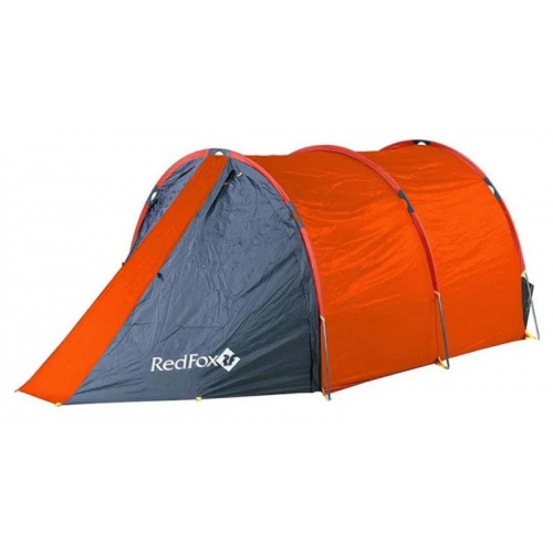 Палатка Red Fox Fox Cave 4 V2 оранжевый 4/МЕСТНАЯ