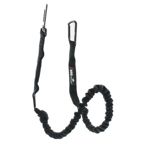 Поводок с амортизатором для собаки Raidlight Traction Leash Canitrail черный 130/190СМ