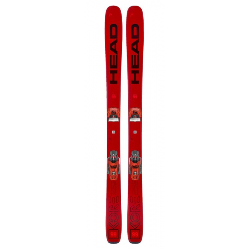 Горные лыжи Head Kore 99 + Attack 14 GW BR 110 красный 170