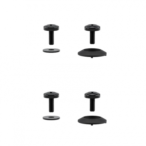 Набор болтов Union Toe And Ankle Strap Adjuster Screws + Washers черный O/S