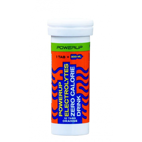 Напиток POWERUP Powerup Electrolytes Zero Calorie Drink 10 шипучих таблеток оранжевый 10ШТ
