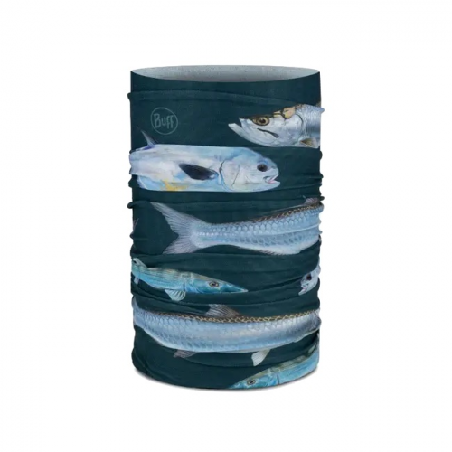 Бандана BUFF Buff Coolnet UV+ Saltwater Night Blue темно-синий ONE