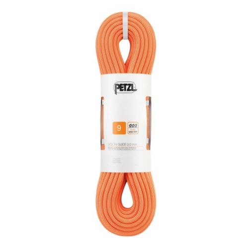 Веревка динамическая Petzl Volta Guide 9 мм (бухта 30 м) оранжевый 30M