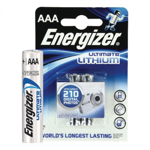 Батарейка ENERGIZER S.A Energizer Ultim Lith FR03 AAA в бл.2 шт ААА