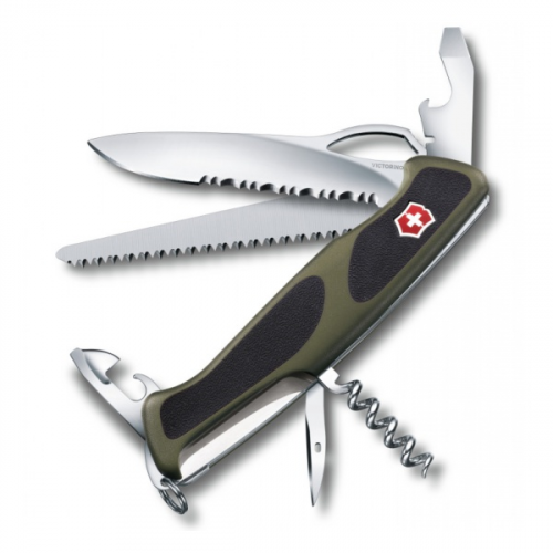 Нож перочинный Victorinox Rangergrip 179 зеленый 130ММ