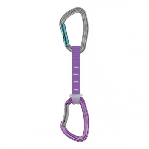 Оттяжка с карабином Petzl Djinn Axess фиолетовый 12CM