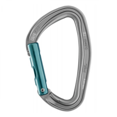 Карабин Petzl Djinn Bent Gate серый