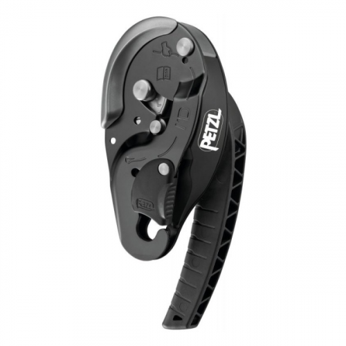 Устройство Petzl I'D L самоблокирующееся спусковое для высотных работ черный