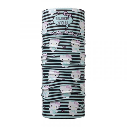 Бандана BUFF Buff Hello Kitty Tipography Aqua детская разноцветный ONE