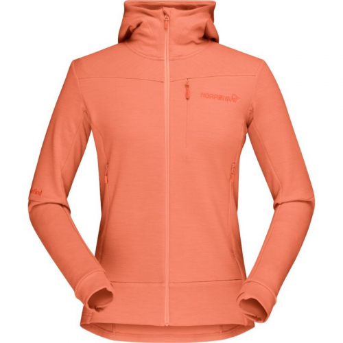 Куртка Norrona Falketind Warmwool2 Stretch Zip Hood женская
