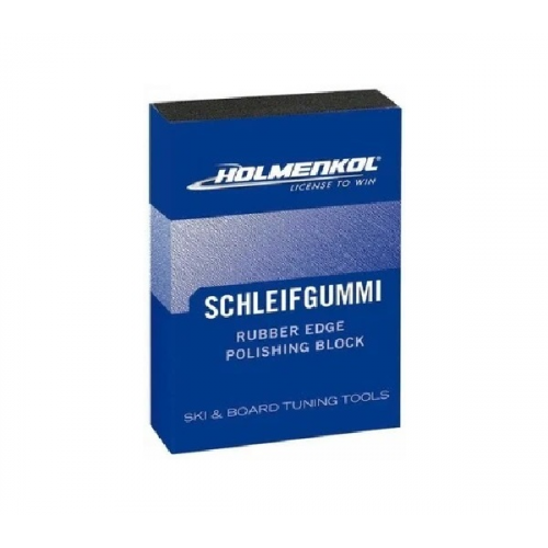 Брусок для притупления кантов HOLMENKOL Holmenkol Schleifgummi 70X50X20MM