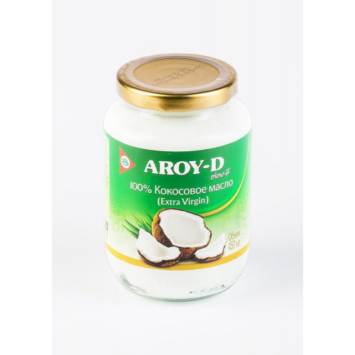 Масло кокосовое (extra virgin) 100% 450мл, AROY-D