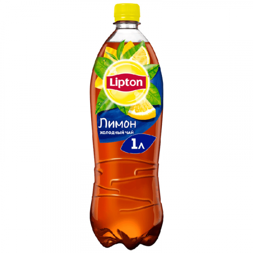Напиток чайный черный холодный лимон 1 л, LIPTON
