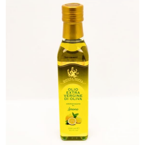 Масло оливковое Extra Virgin с ароматом лимона 250 мл, Donna Sofia