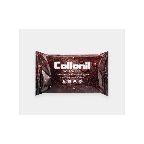 Салфетки Collonil №15 влажные для ухода за гладкой кожей с натуральным воском ASKENT