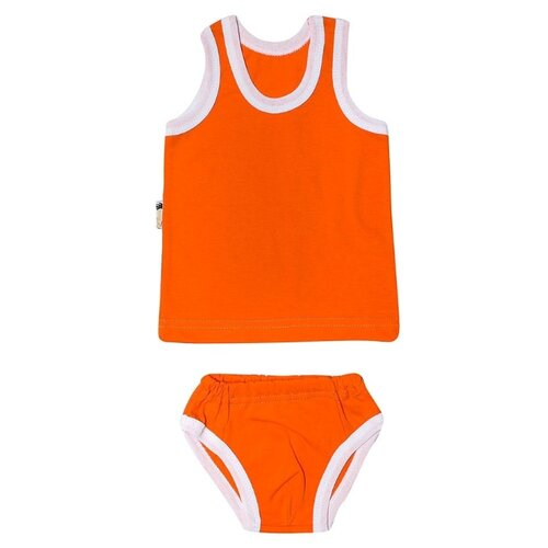 Комплект одежды Клякса размер 26, оранжевый