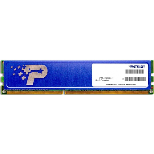 Оперативная память DIMM 4 Гб DDR3 1600 МГц Patriot Signature (PSD34G160081H) PC3-12800
