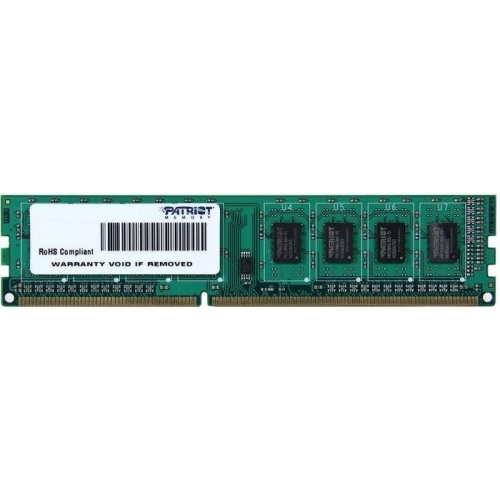 Оперативная память DIMM 4 Гб DDR3 1600 МГц Patriot (PSD34G16002) PC3-12800