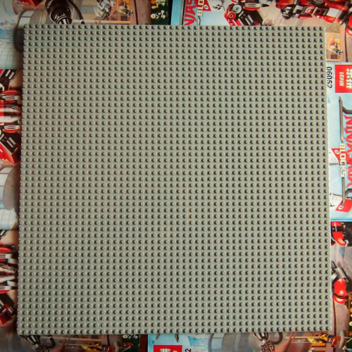 Строительная пластина 40x40 см светло-серая