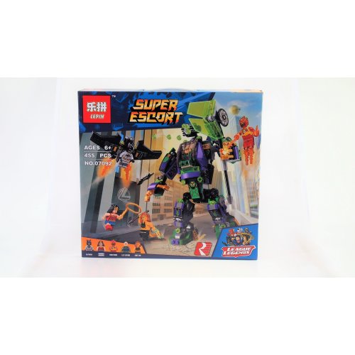 07092 Lepin Сражение с роботом Лекса Лютора (БЕЗ КОРОБКИ)