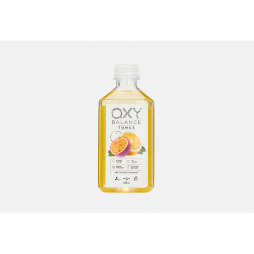 Напиток на основе артезианской воды со вкусом лимон-маракуйя OXY BALANCE