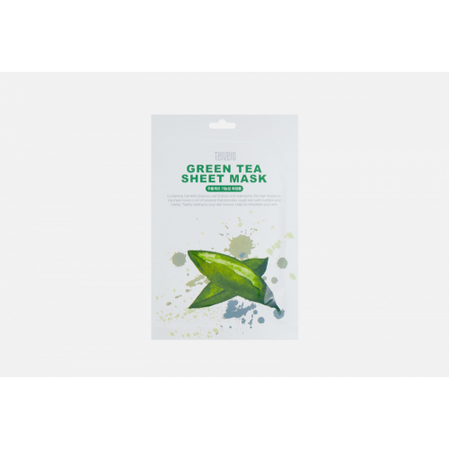Тканевая маска с экстрактом зеленого чая TENZERO