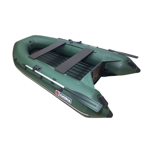 Лодка надувная Yukona 300 НДНД (зеленая, серая)