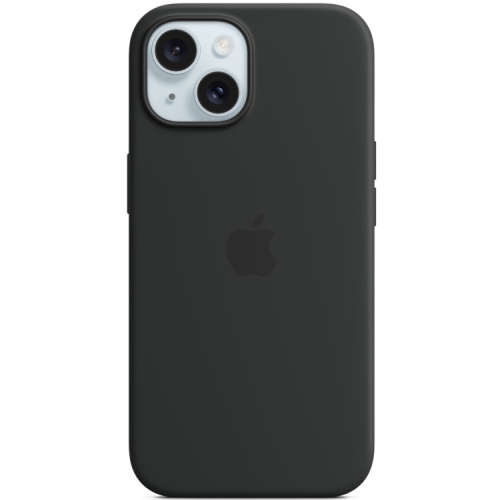 Чехол-накладка iPhone 15 Silicone Case with MagSafe - Black (MT0J3)