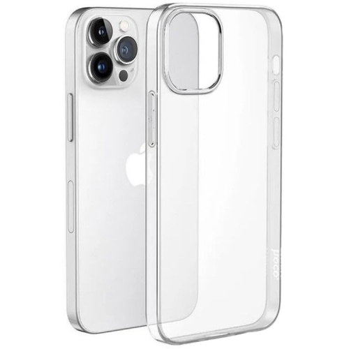 Чехол-накладка Hoco для iPhone 15 Pro Max силиконовая прозрачная