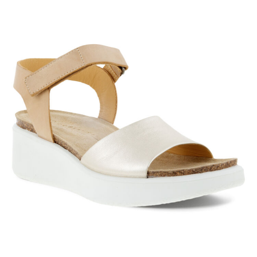 Босоножки ECCO FLOWT WEDGE CORK 272313/60704