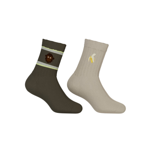 Носки (комплект из 2 пар) ECCO Play Mid-Cut 2-Pack 9085620/90220