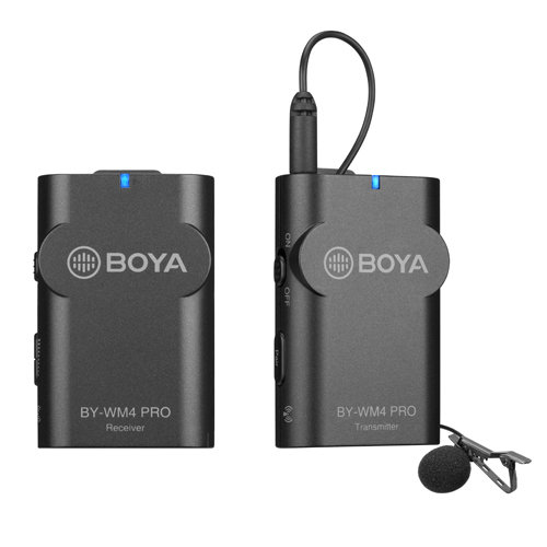 Boya BY-WM4 PRO Двухканальная беспроводная радиосистема радио-микрофон