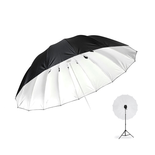 Фотозонт Godox UB-L3 150cm серебро/черный