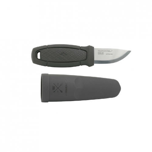 Нож Morakniv Eldris LightDuty, нержавеющая сталь, цвет темно-серый, с ножнами, 13843 Mora of Sweden