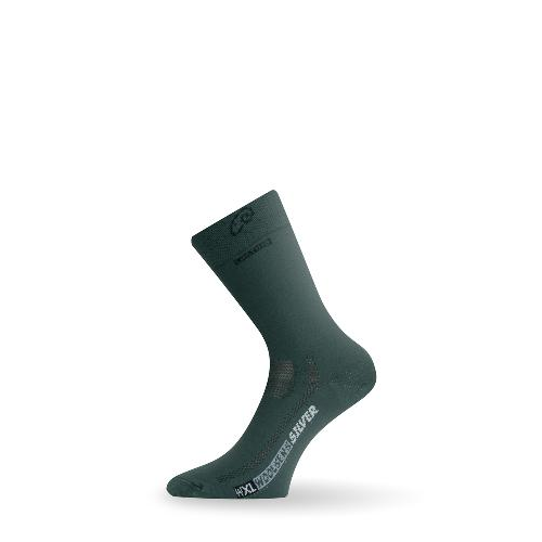 Носки Lasting WXL 620, wool+nylon, темно-зеленый, размер M (WXL620-M)