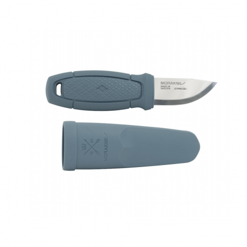 Нож Morakniv Eldris LightDuty, нержавеющая сталь, цвет светло-синий, с ножнами, 13851 Mora of Sweden