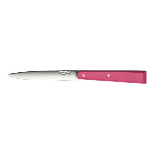 Нож столовый Opinel №125, нержавеющая сталь, фуксия, 001584