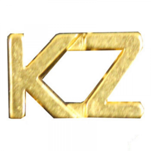 Эмблема петличная KZ металл Компания «Сплав»