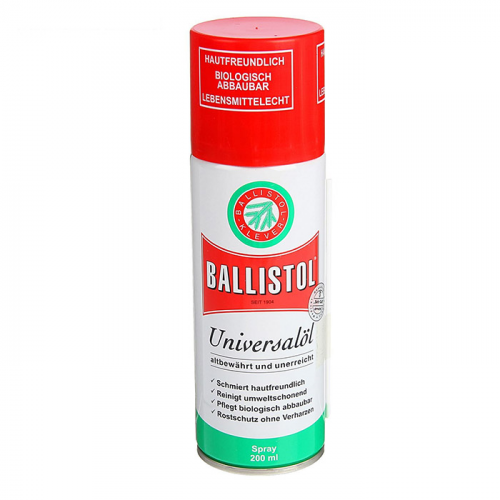 Оружейное масло Ballistol spray 200 ml Форма одежды