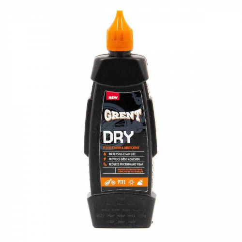 Grent Цепная велосмазка для сухой погоды с тефлоном Dry Lube, 60 мл, GRENT PTFE, 40388