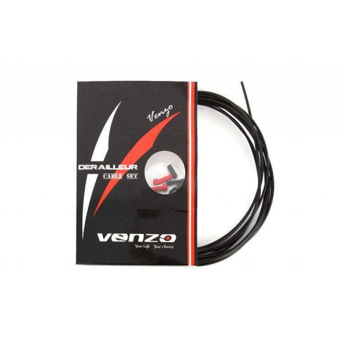 Venzo Трос, VZ-C09D-002, 1,2 мм* 2500 мм оплетка, трос F 1600 мм R 2300 мм * комплект тросов+оплетка+након (1SWS30000002)