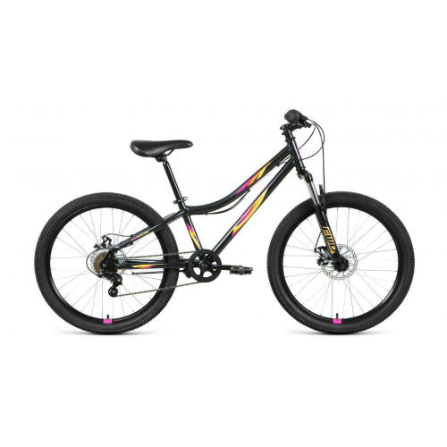 Forward IRIS 24 2.0 disc (24" 6 ск. рост 12") 2020-2021, черный/оранжевый, RBKW17N46005