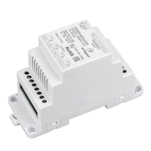 Усилитель SMART-RGBW-DIN 12-36V 4x5A Arlight 025169