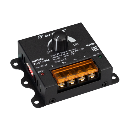 Диммер VT-S74-30A 12-24V Arlight 023743