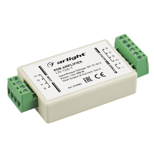 RGB-усилитель LN-12A-T 12/24V 144/288W Arlight 012984