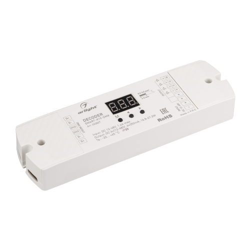 Декодер SMART-K19-DMX 12-48V 4x350mA Arlight 023827
