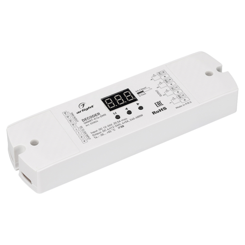 Декодер SMART-K16-DMX 12-24V 4x5A Arlight 023824